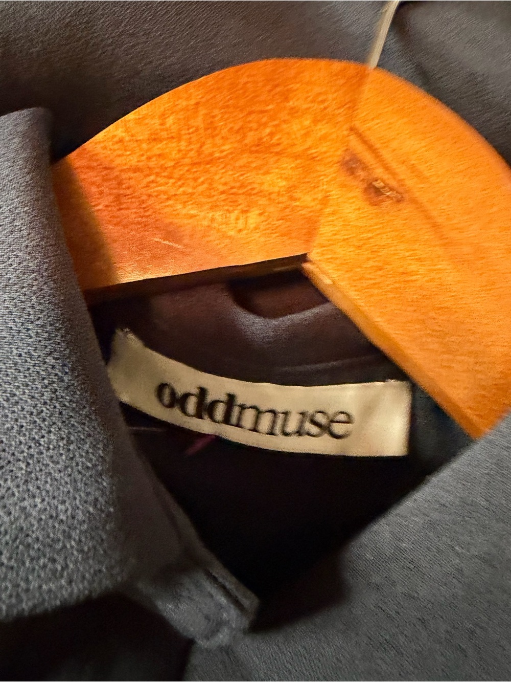 ODD MUSE The Ultimate Muse Collared Mini Dress Navy Blue Size XXS - Picture 6 of 8